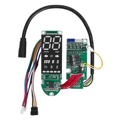 E - Scooter Dashboard Circuit Board LED Display Replacement Accessories (Green)