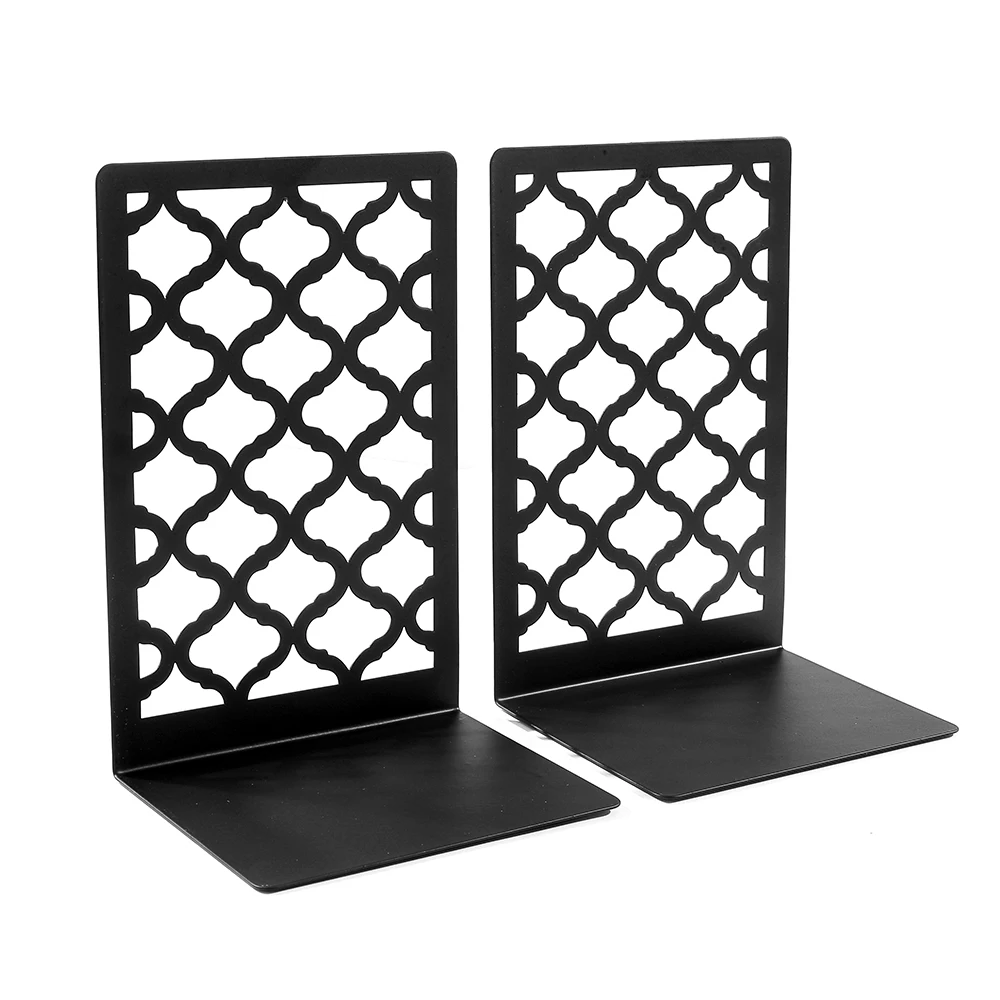 Sleek Black Minimalist Book Holder