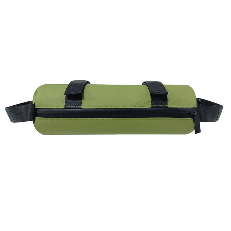 

Bike Cooler Bags Saddle Storage Bag Collapsible Handlebar Tool Bag Barrels Shape F2TC