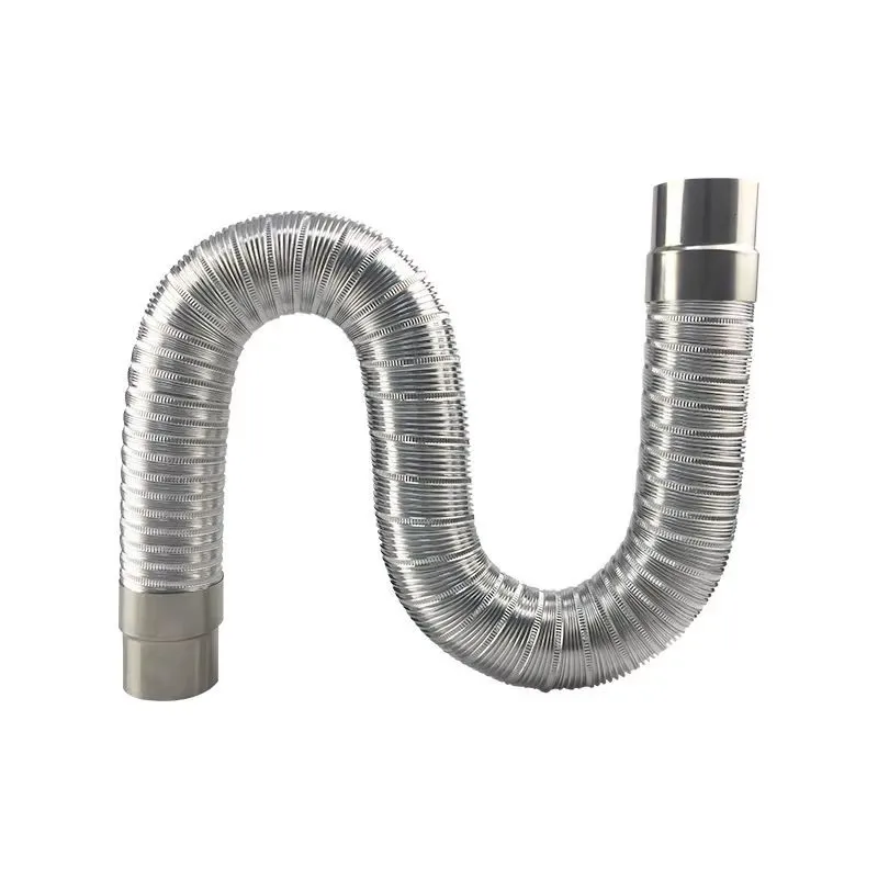 가스 온수기 배기 파이프용 범용 연장형 유연 호스 (직경 5, 6, 7, 8, 9, 10, 11, 12cm 강제 배기)