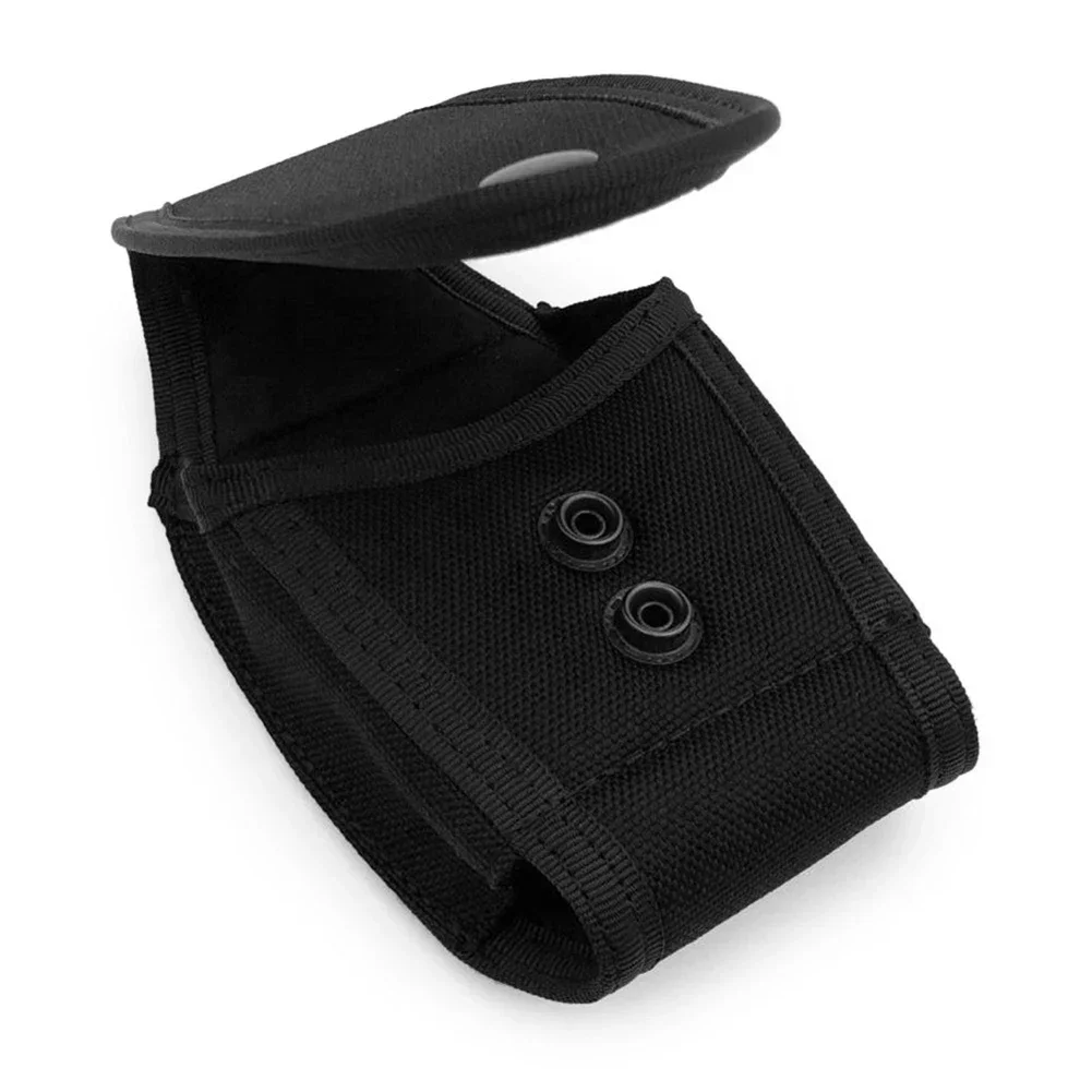 1pc Handcuff Case Nylon 14x9x3.5cm For Duty Belt