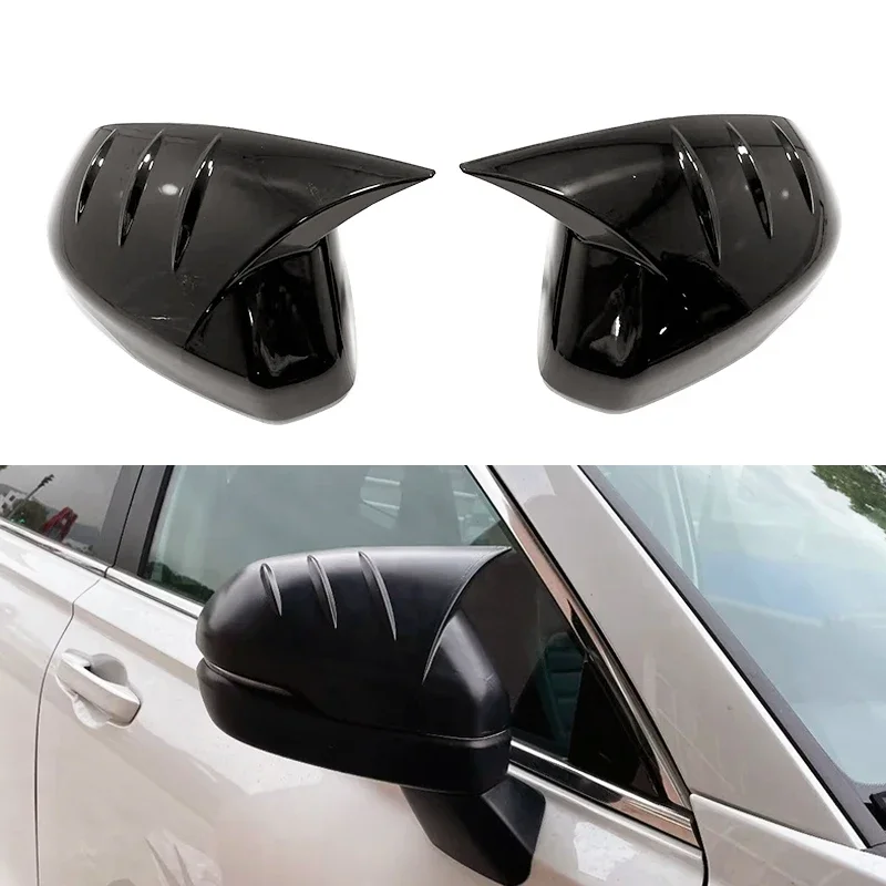 

For Honda CRV 2023 ABS Carbon Fiber Rearview Mirror Reverse Mirror Cover Shell Modification 2PCS/set