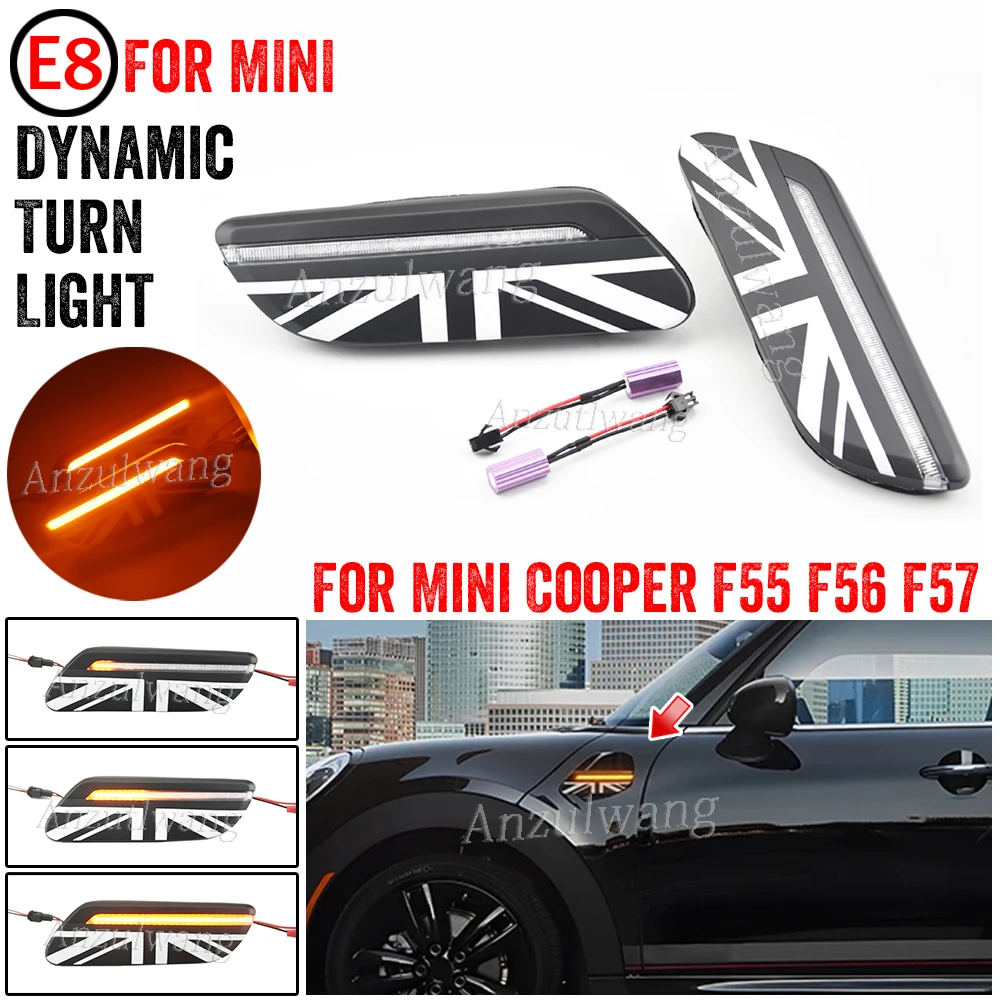 

2 шт., боковые маркеры для MINI Cooper F56 F55 F57 2022