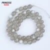 A+++ Natural Silver Grey Moonstone 6 8 10mm Loose Beads for Jewelry Making Bracelets Stone Beads DIY Accessories 4
