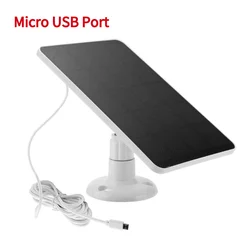 Dual-Port 10W Solar Panel Charger (Micro USB White)