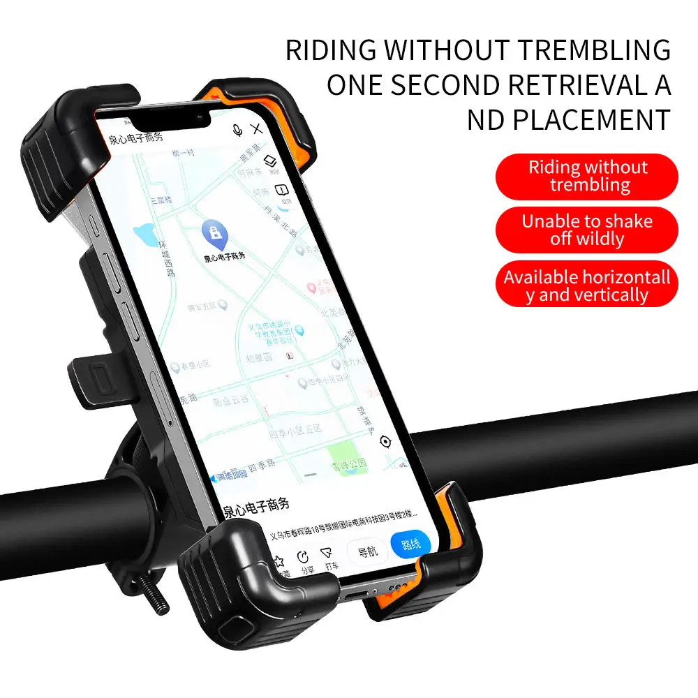 Adjustable Bike and Motorcycle Phone Holder
