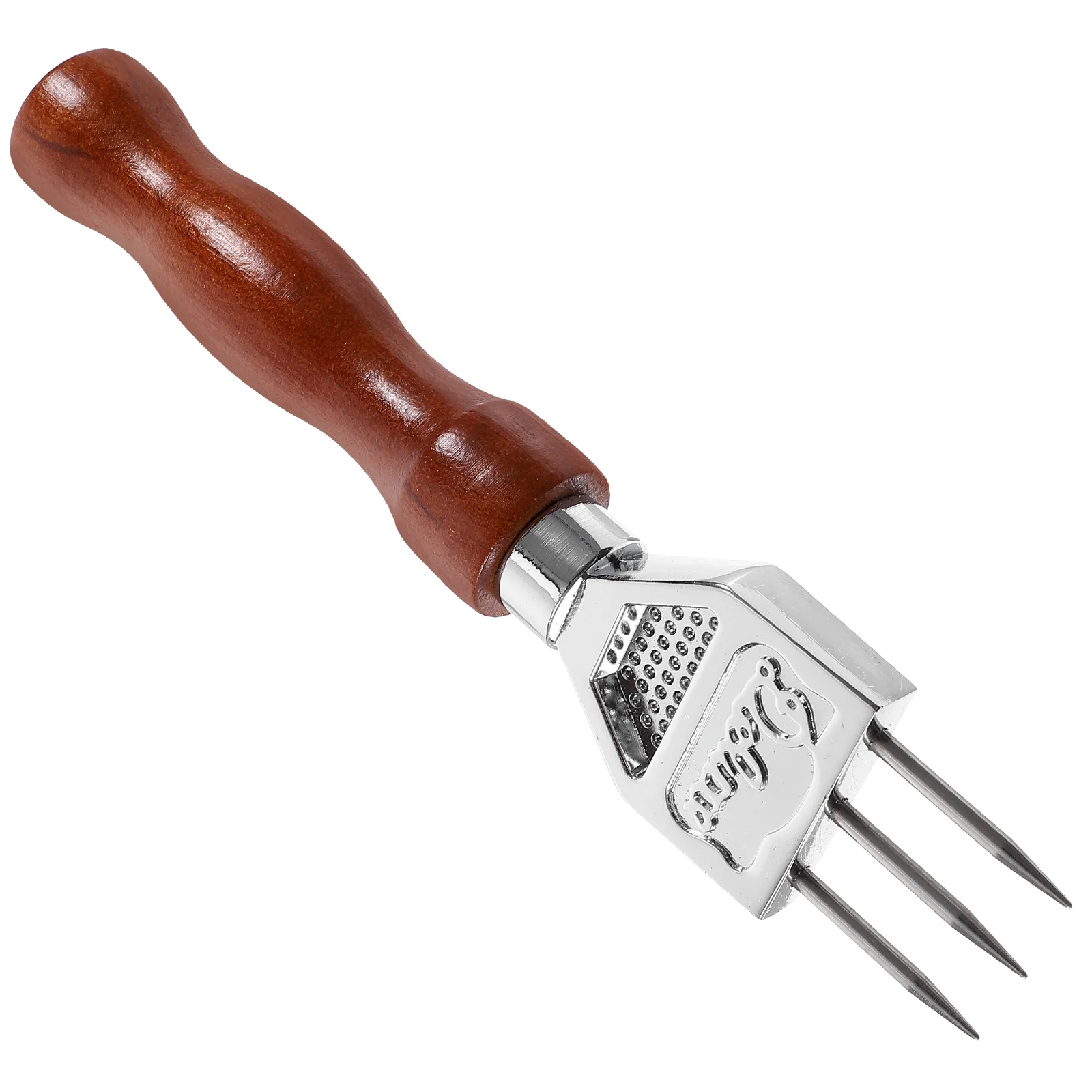 

Ice Pick Stainless Steel Crusher Wooden Handle Home Trident Breaking Tool Chipper