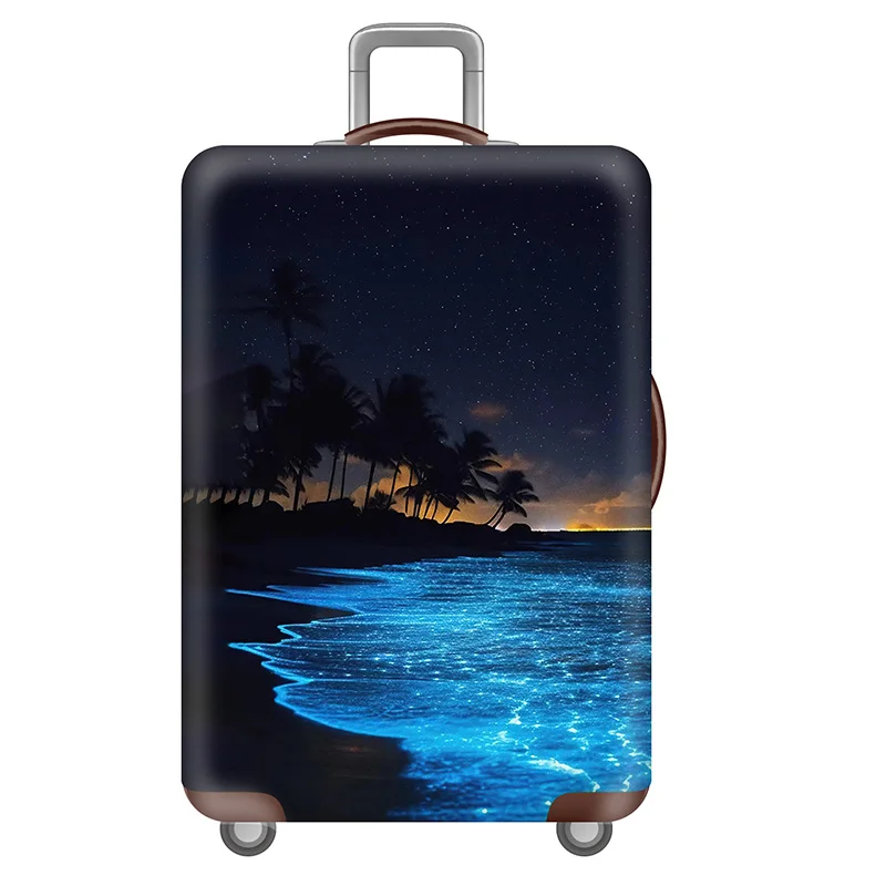 Designer Flowers Luggage Protective Cover Suitable 18-32 Inch Trolley Suitcase Dust Cover Perfect Elasticity Travel Accessories