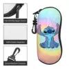 Colorfull Stitch Glasses Case Girl Printing Box Reading Protector Kawaii Eye Contacts Case 3
