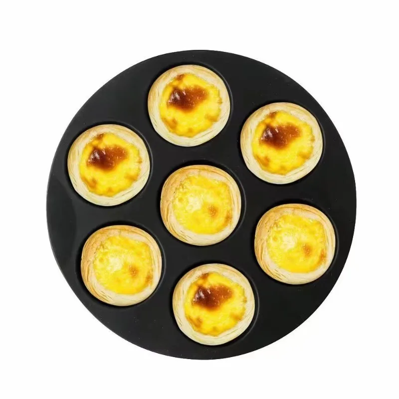 Airfryer 7-Hole Accessory Silicone Pot Muffin Cup Mold For Cakes & Pastries