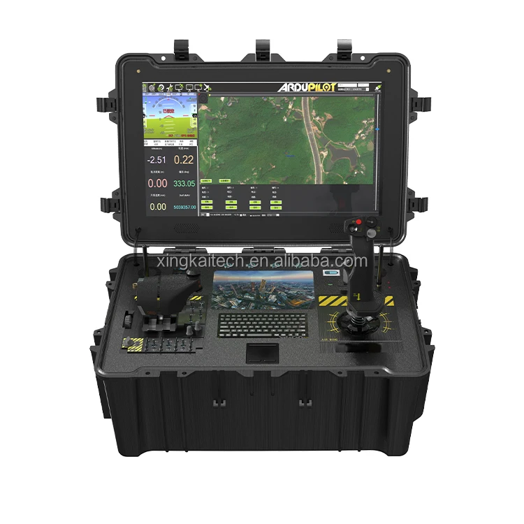 Long Distance Radio Drone FPV Portable Ground Control Station Industrial Grade PC and Data Link Remote Control System Telemetry 5 Long Distance Radio Drone FPV Portable Ground Control Station Industrial Grade PC and Data Link Remote Control System Telemetry - Image 5
