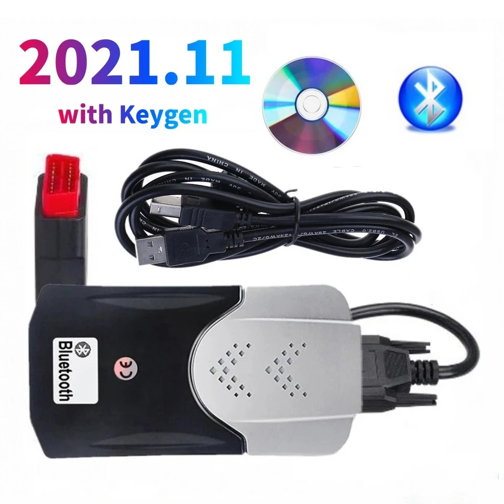 

New Vci VD DS150E CDP with Bluetooth 2021.11 Keygen for TNESF DELPHIS ORPDC OBD2 Diagnostic Tools Cars Trucks OBDII Scanner