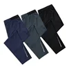 Quick Drying Sports Pants for Men's Autumn Loose Breathable Fitness Running Sweat Pants Trouser Leg Zipper Training Pants 2