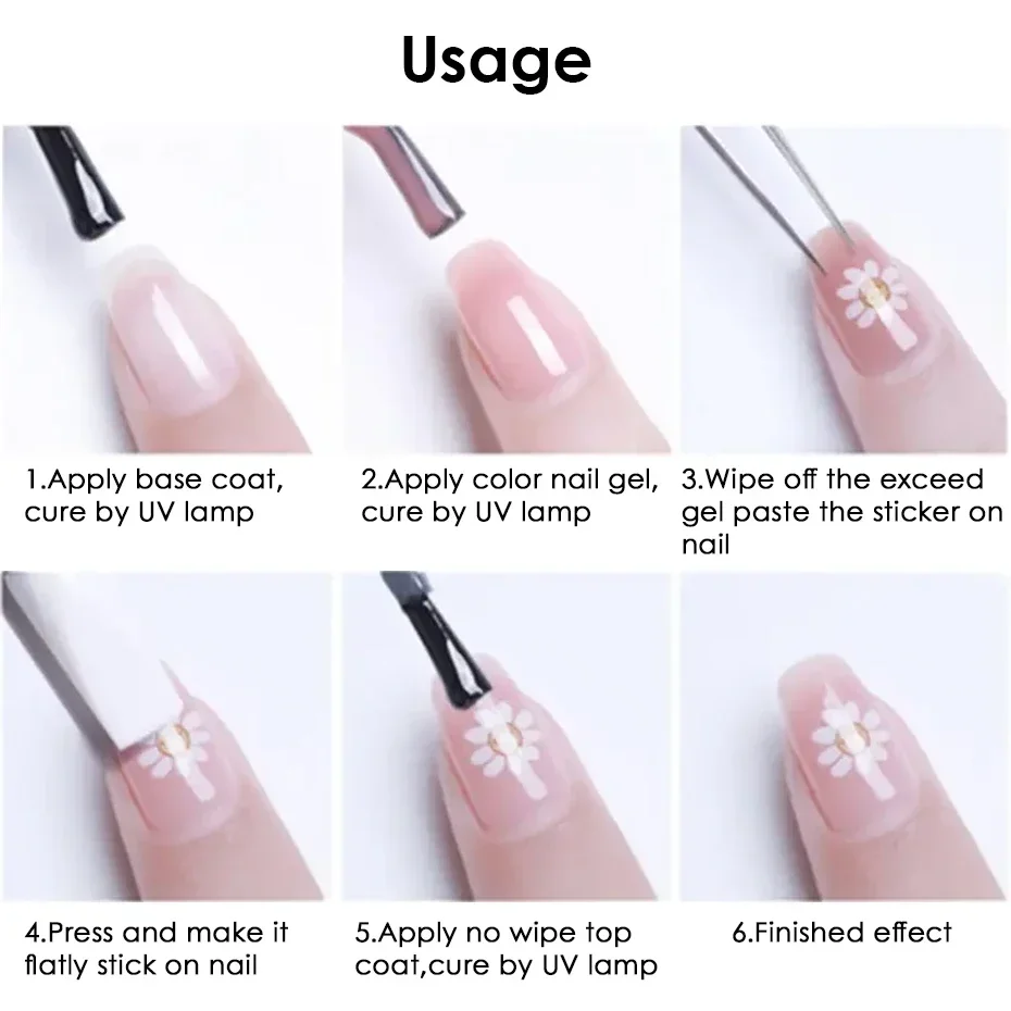 3D Nail Art Sticker Set 7
