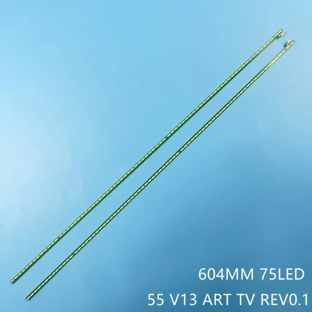 Kit Rétro-éclairage LED 2x75 Perles 605mm - Compatible LG 6922L-0069A, 55LA6800, 55PFL6008K Etc. - 3V Par LED