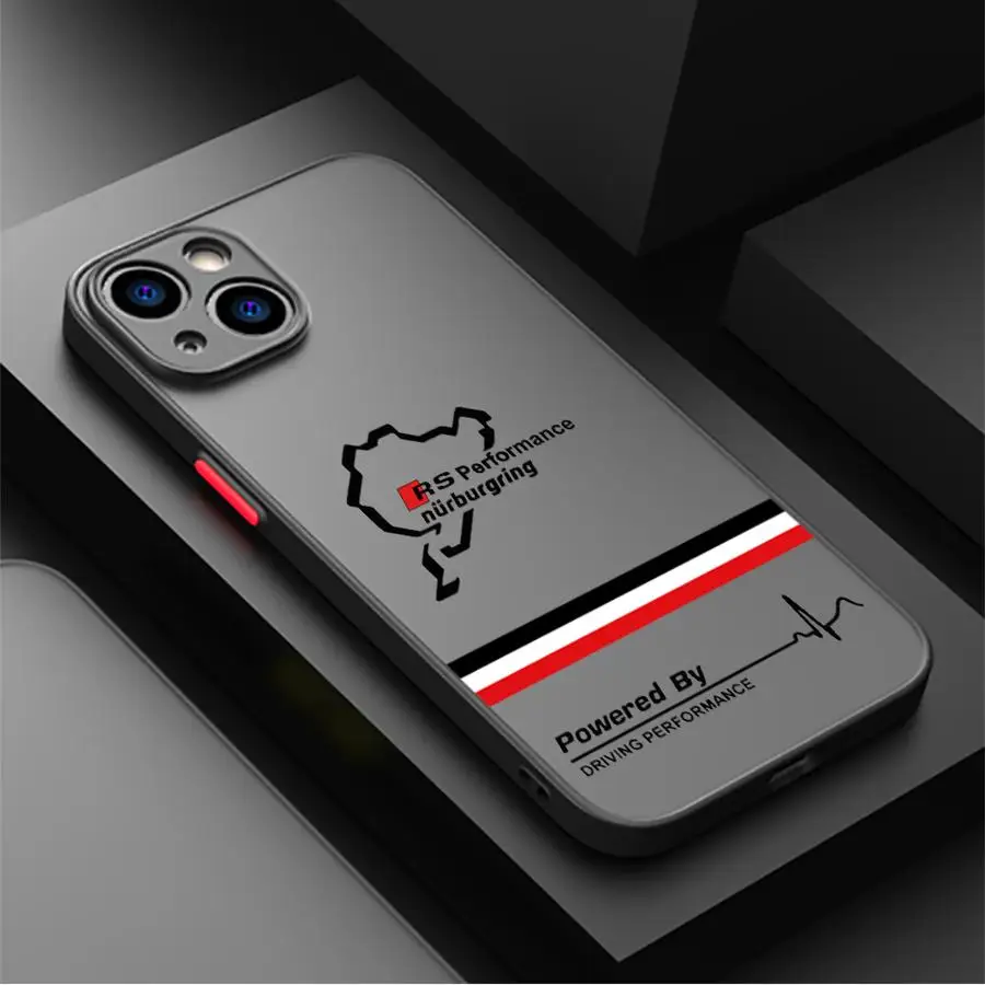 Sports Au-RS Power DI Matte Black Edge Phone Case