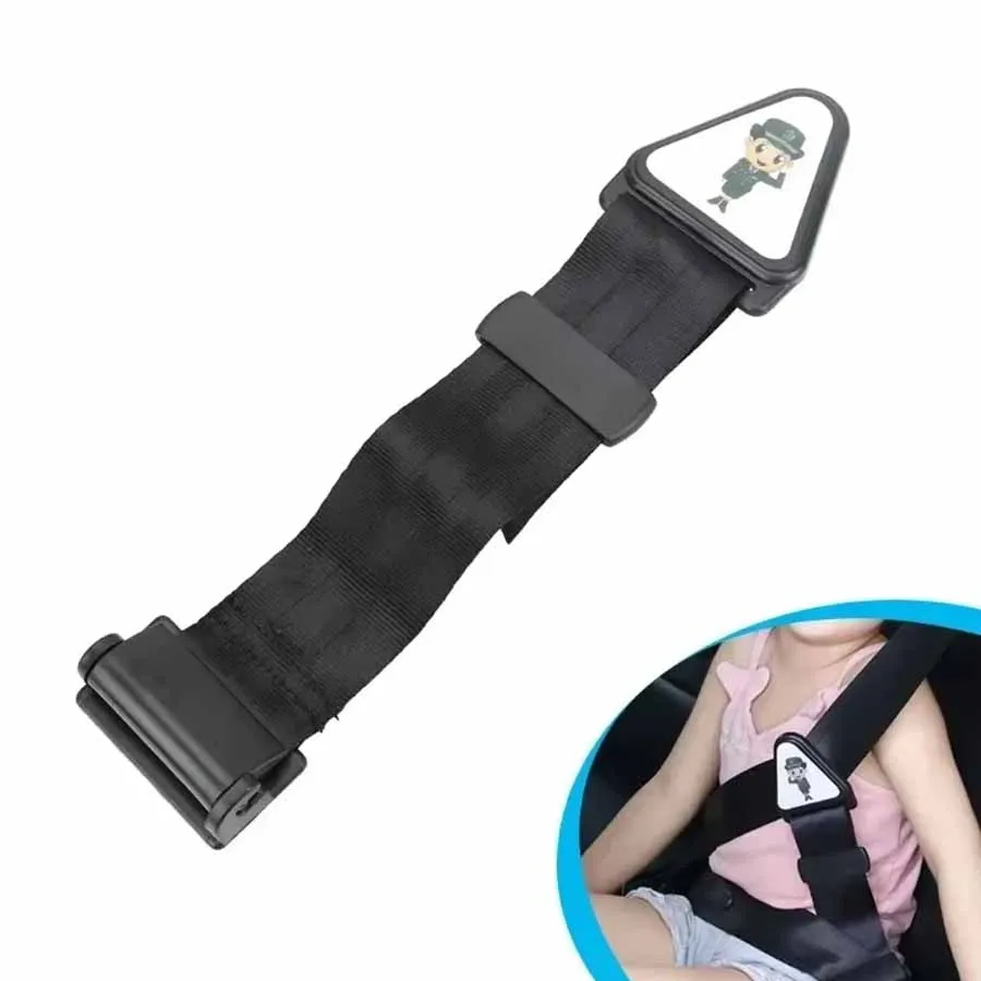 Children Car Safety Belt Adjustable Fixator Universal Car Baby Safety Seat Strap Belt Buckle Seat Correction Tape