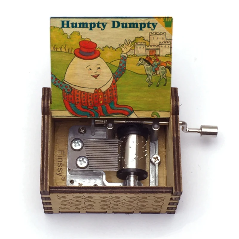 Kids Present Hand Humpty Dumpty Music Musical Box Parent-Child Family Party Game Educational Toys for Boys Girl New Year Gift