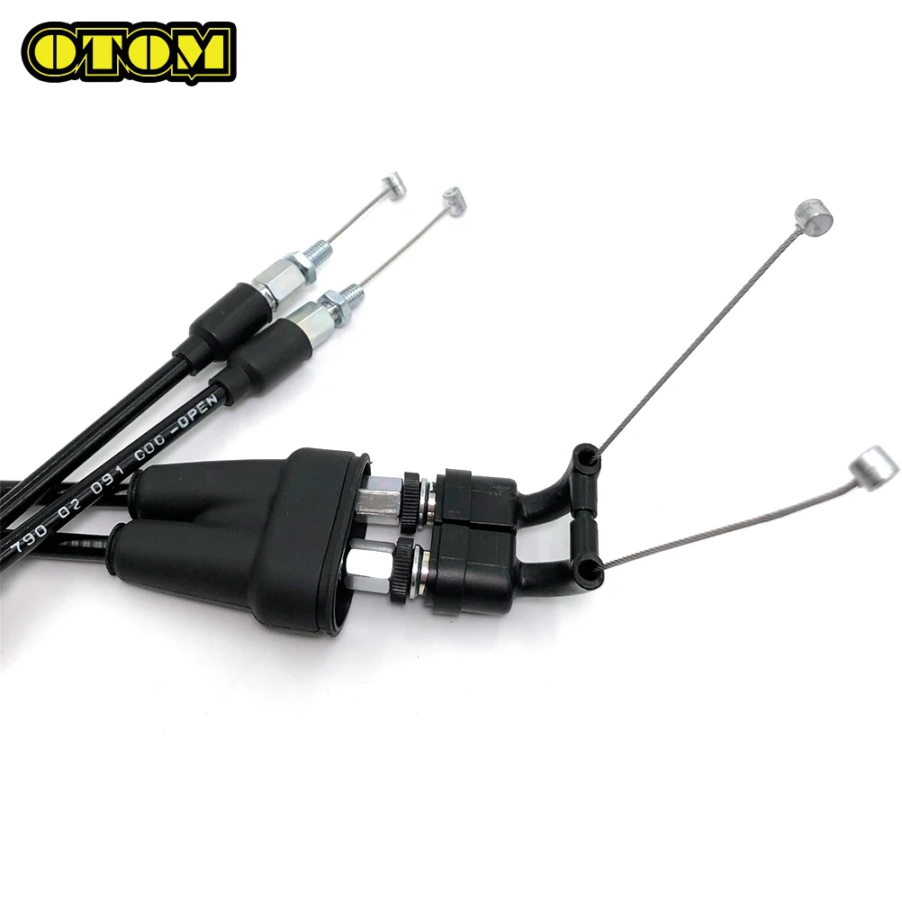 OTOM For KTM HUSQVARNA Throttle Cable Accelerator Choke Cable 980/976/1020mm Damper Pull Line Fuel Pipe EXC SXF XCF FE FC FS 250