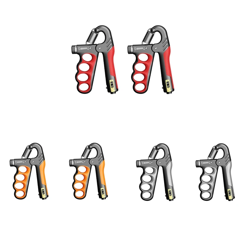 2 Pack Hand Grip Strengthener For Muscle Building And Injury Recovery 11-220 Lbs Hand Squeezer Adjustable Resistance