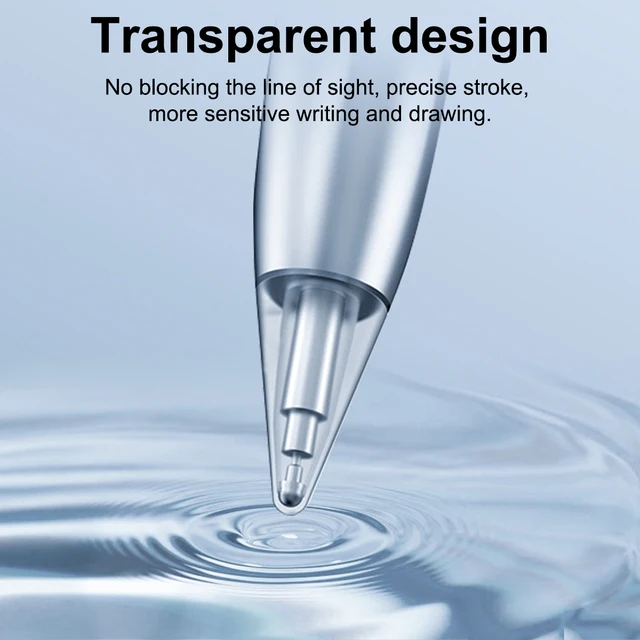 Punte Ricambio Per Huawei M-Pencil 2&deg; Generazione - 2 Pezzi Trasparenti Precise