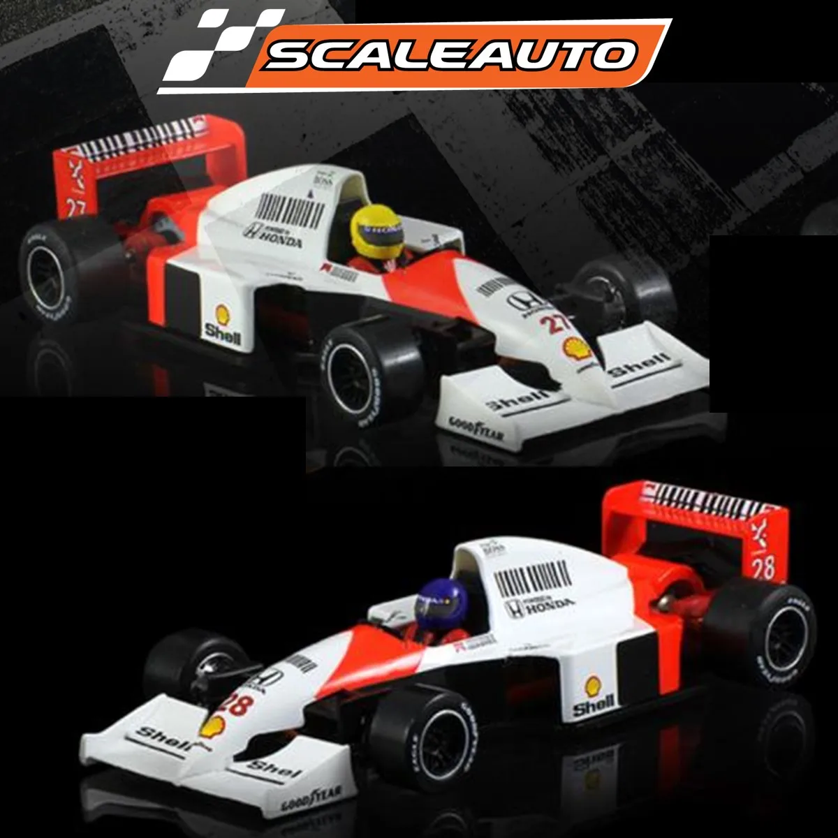 Scaleauto Slot Car 132 Sc6265 Formula 9097 White/red 1990 28 Low