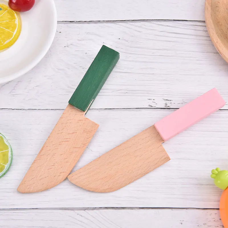 3pcs/set Kids Knife Colorful Nylon Toddler Cooking Knives to Cut Fruits  Salad Cake Lettuce Safe Baking Cutting Cooking