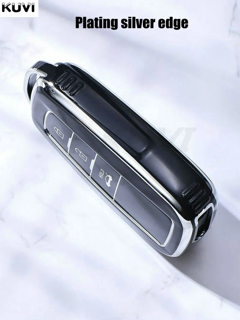 TPU Car Key Case Full Cover Shell for Toyota Prius Camry Corolla CHR C-HR RAV4 Land Cruiser Prado Keychain Accessories