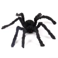 Halloween Big Plush Spider Halloween Decoration Party Props Outdoor Big Spider Decoration Chamber Trick A Prank  Big Spider 6