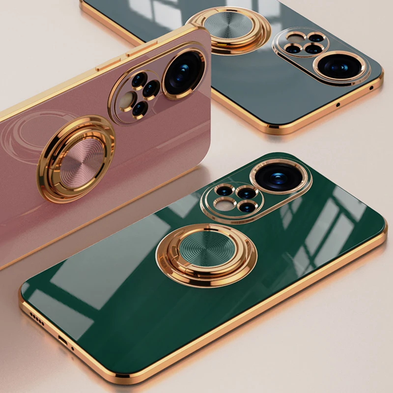 Coque téléphone antichoc avec support bague pour honor et huawei_voghion.com