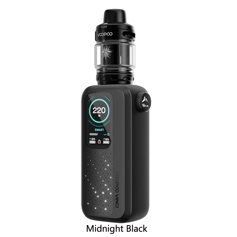 Original VOOPOO Vinci Spark 220 Kit 220W 18650 Battery 5.5ML Uforce-X Tank 0.15/0.3ohm PnP X Coil E Cigarette Vaporizer Vape replacement