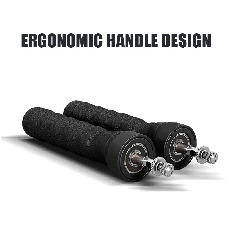Anti Slip And Sweat Absorbing Jump Rope With Weight Bearing And Anti Loosening Design PVC Steel Wire Jump Rope jump rope