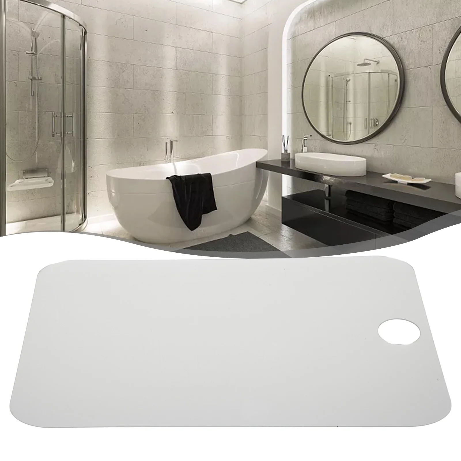 20x30cm Acrylic Hangable Shaving Mirror Bathroom Can Be Hung Anti-Fog Shower Decorative acrylic mirrors