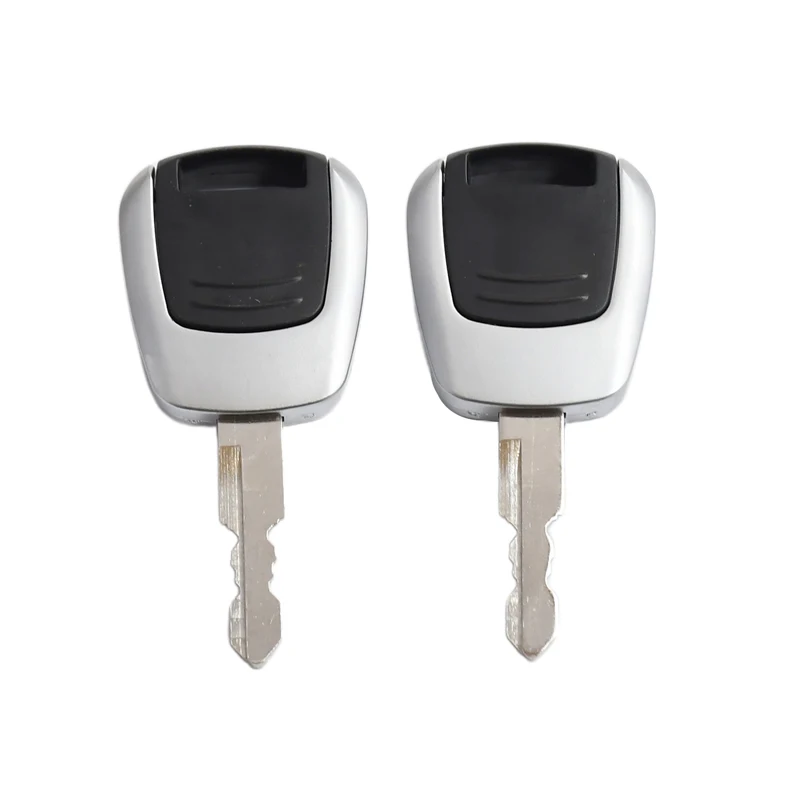 2Pcs Key 21Q4-00090 21Q400090 Compatible with Hitachi Compatible with Hyundai Sunward