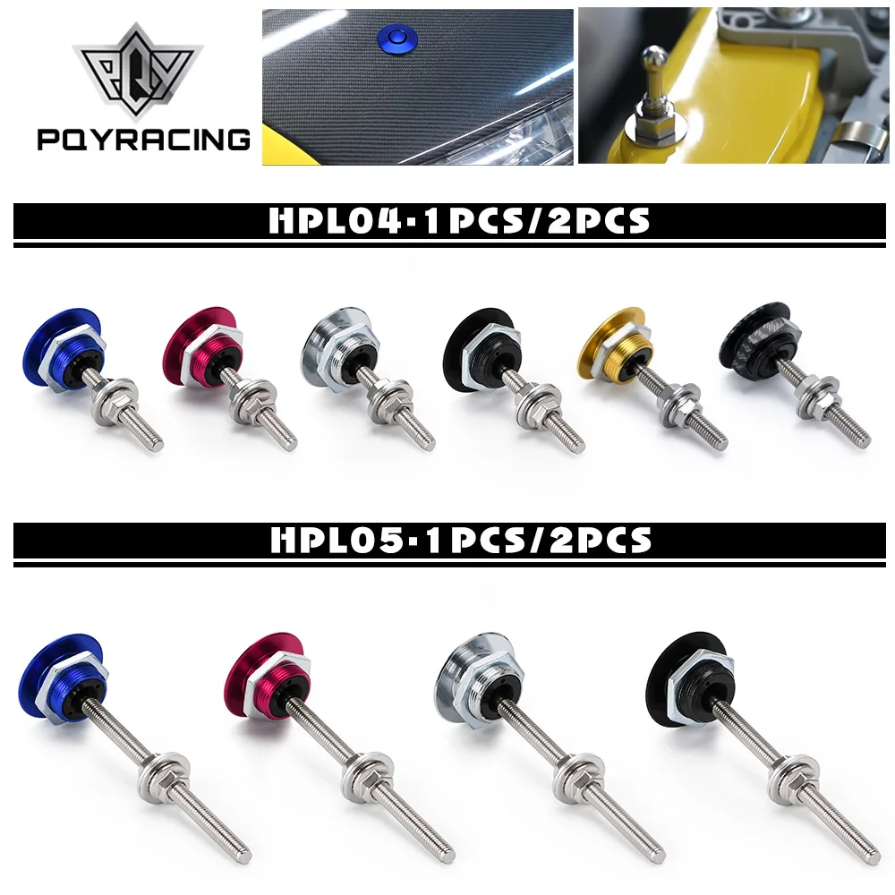 1.25" Universal Push Button Hood Pins Kit for BMW Car