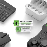 2025NEW Lithium-Ion Battery Type-C Rechargeable High-Capacity Battery AA&AAA Battery For remote control, mouse, electric toys - Image 3