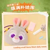 Disney Zootopia Series Mini Crossbody Bag 25CM Plush Nick Judy Cute Handbag For Girls Shoulder Bags 5