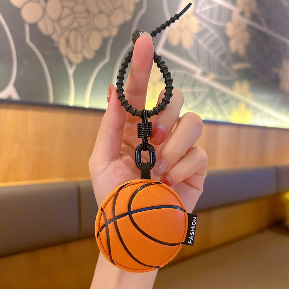 Leather Sports Keychain Pendant - Stylish Accessory