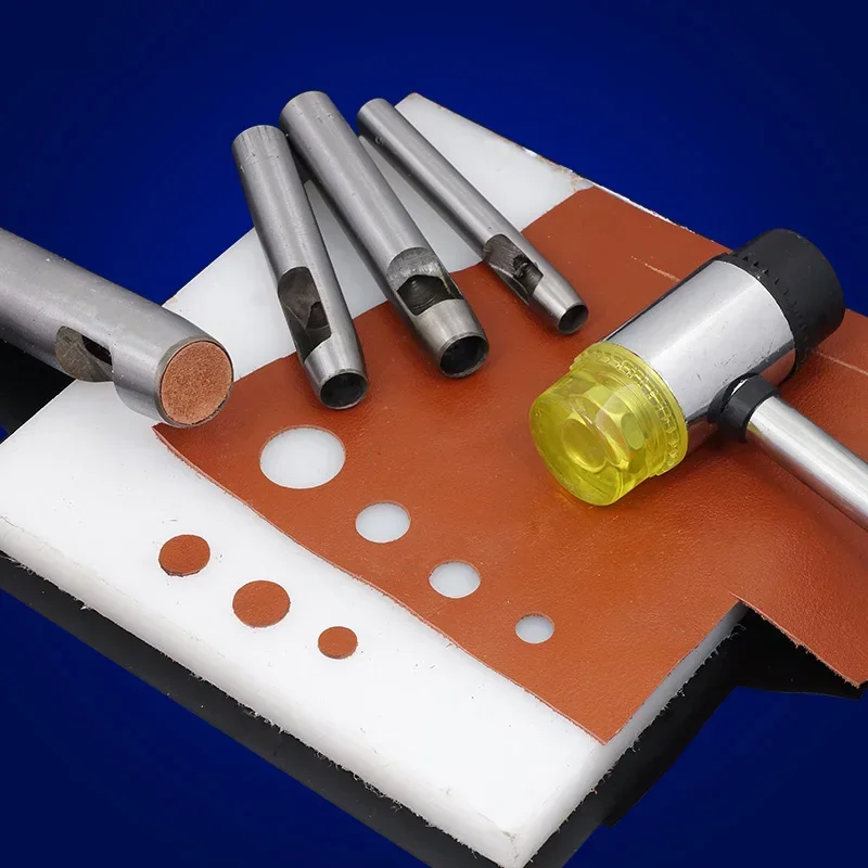 Leather Hole Puncher Round Hole Punch Set