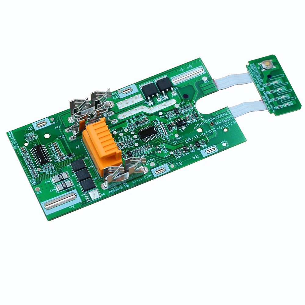 Doscing 10X21700 18V 배터리 케이스 충전 보호 PCB Makita 18Volt 전동 공구 BL1860 BL1830b BL1850b BL1840 LXT-400 8A