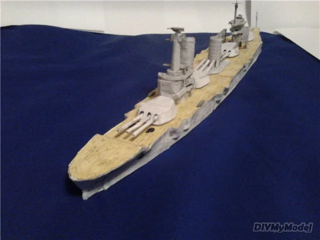 DIYMyModeI Советская Октябрьская революция (gangut) боевой корабль сделай сам набор
