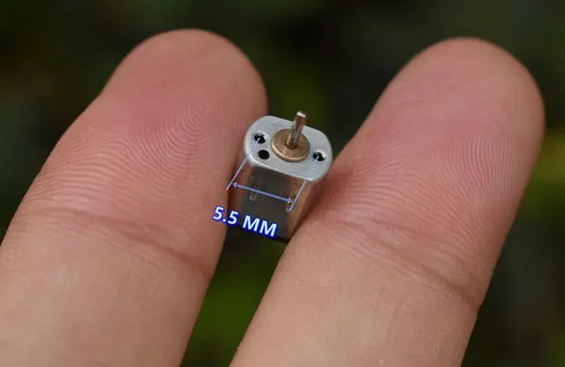 Mabuchi FF-K20WD Tiny DC Motor – 3V-5V High Speed Micro Motor, 6mm X 8mm, For Toys & DIY Projects 8 thumbnail image
