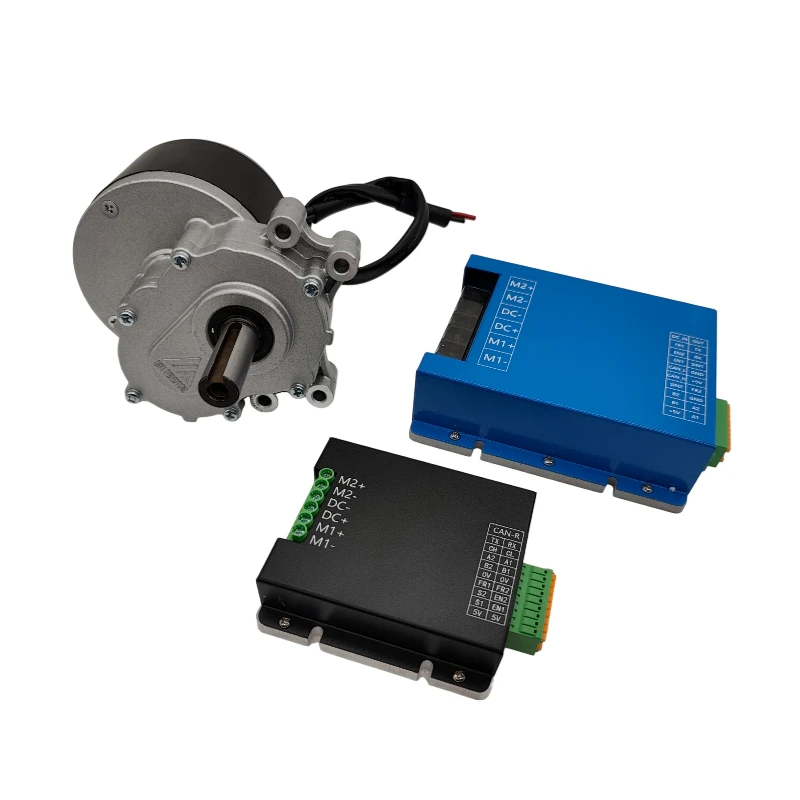 영구 자석 DC 브러시드 모터 48V350W120R용 듀얼 채널 브러시드 드라이버 30A LKDS48302 또는 50A LKDS48502