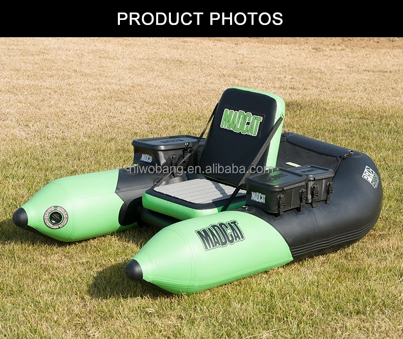 Fishing Madcat Bellyboat Float Plus Removable Bellyboat Wheel Set