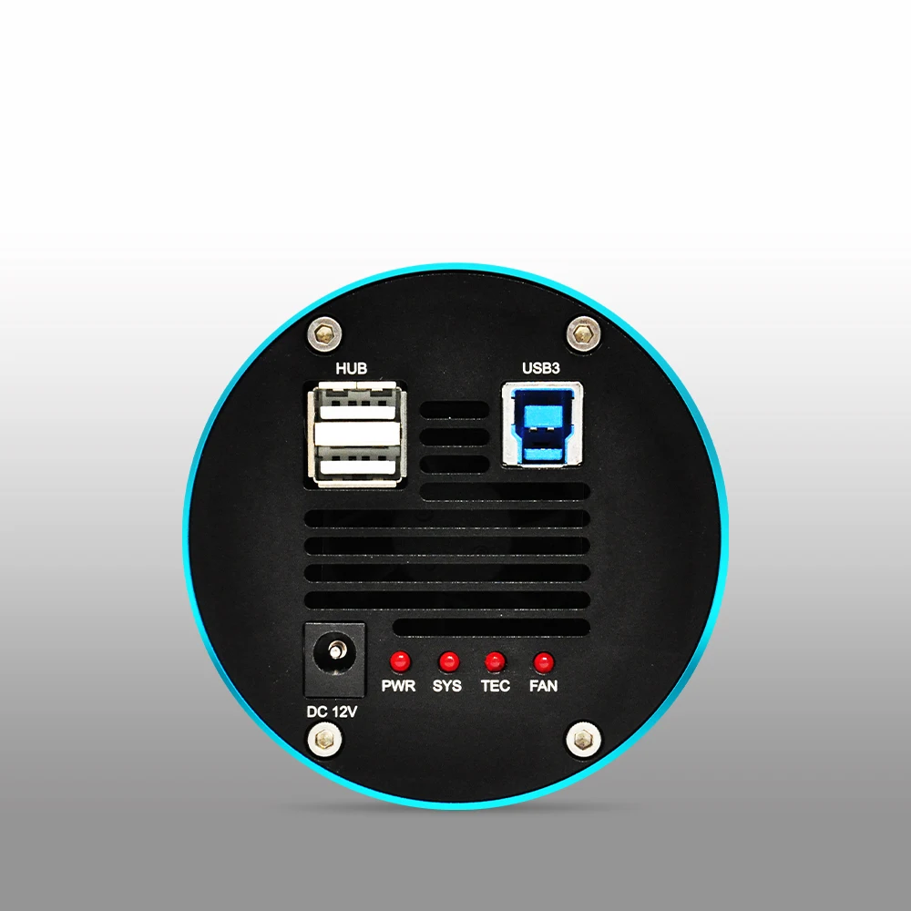 ToupTek 1600 MM MC TEC 냉각 컬러 천문학 카메라 USB3.0 Deepsky 냉각 카메라가 장착된 망원경 카메라