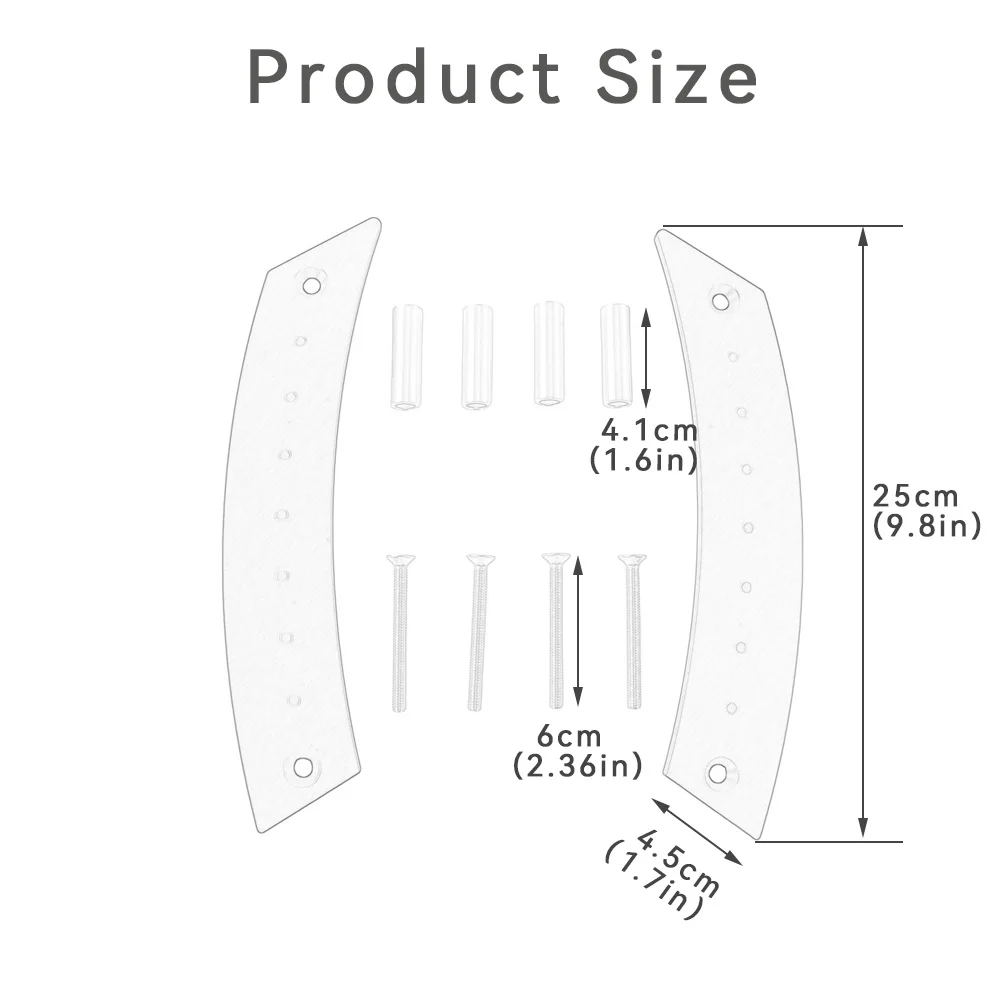 1998-2010년식 폭스바겐 비틀/버그 차량용 실내 도어 핸들 패널 수리용 손잡이 한 쌍 (신품)