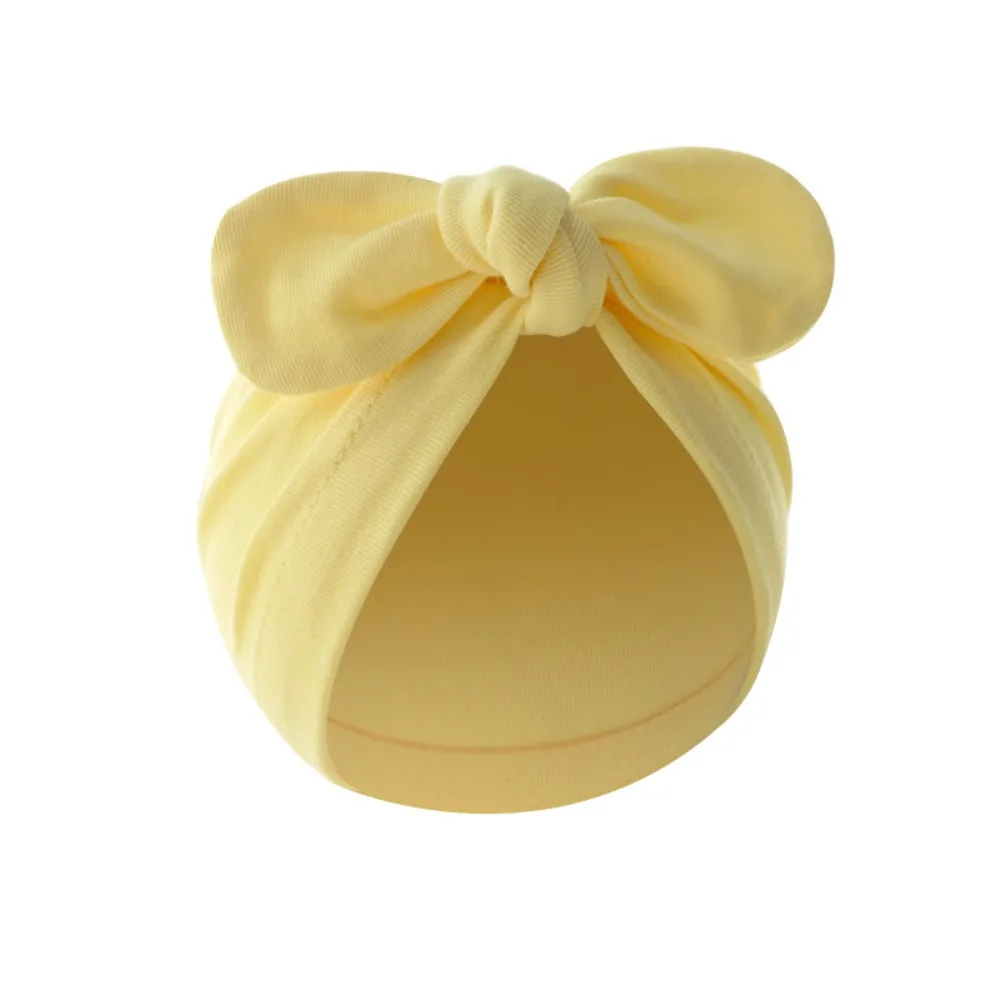 Cotton Baby Hat with Bunny Ears for Girls