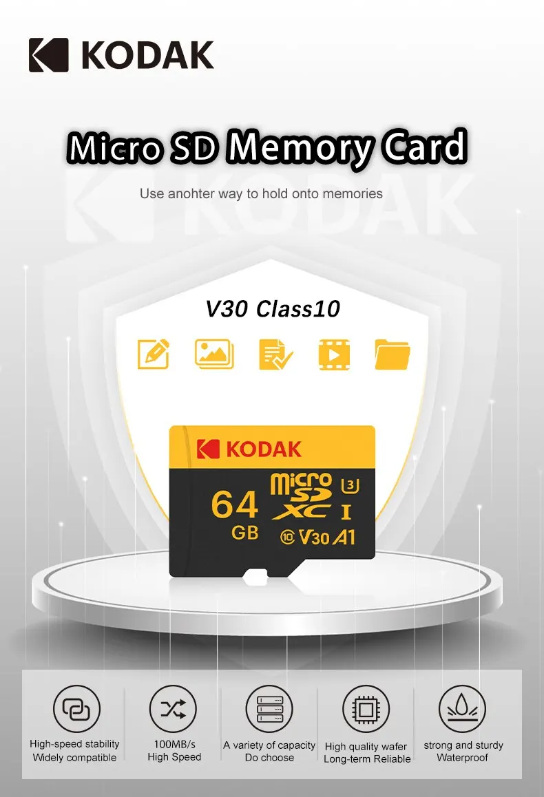 Kodak High Speed Micro SD Card