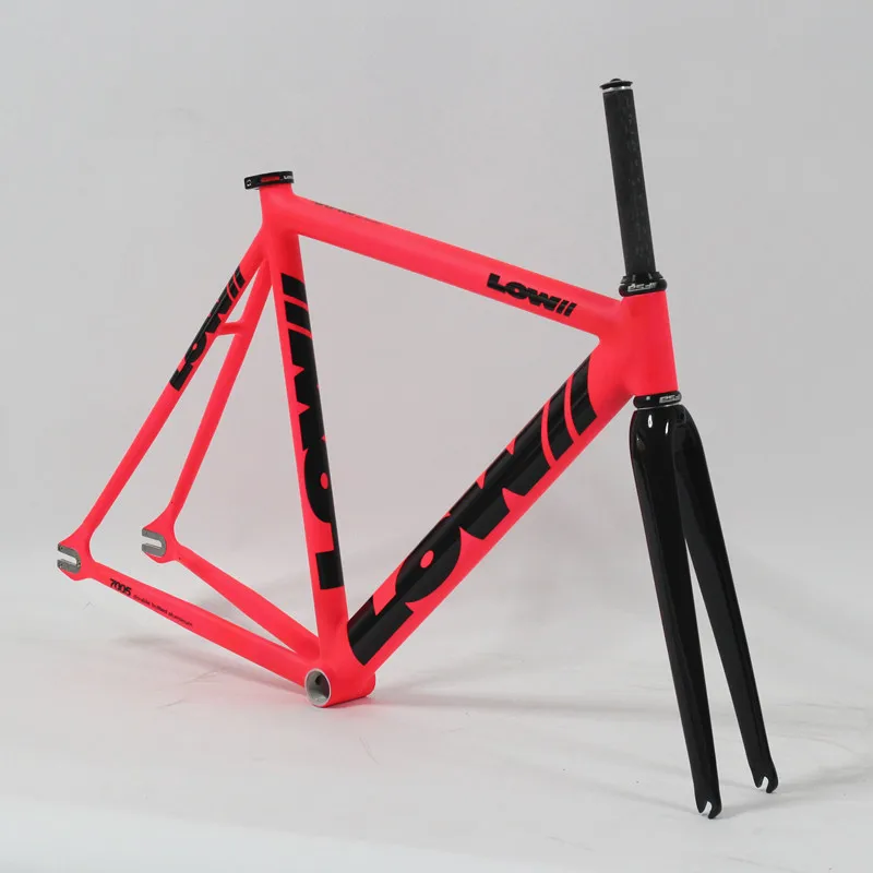 固定ギアバイク,アルミフレーム,700cカーボンフォーク,シングル