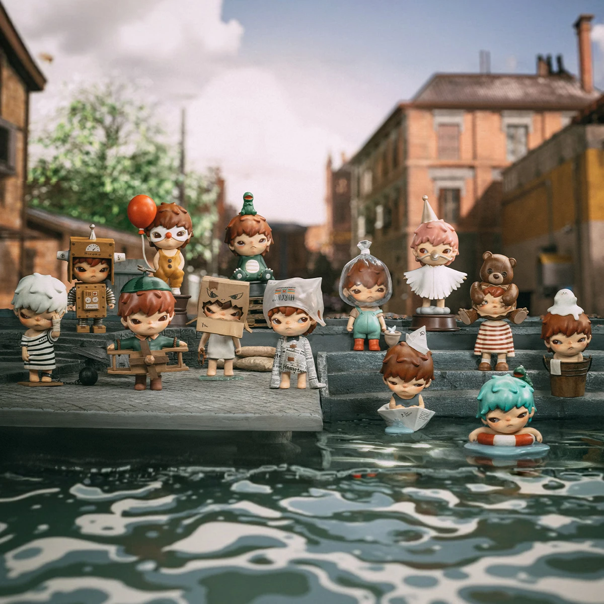 POP MART Hirono Little Mischief Série 1pc/12pcs Mystery Box Blind